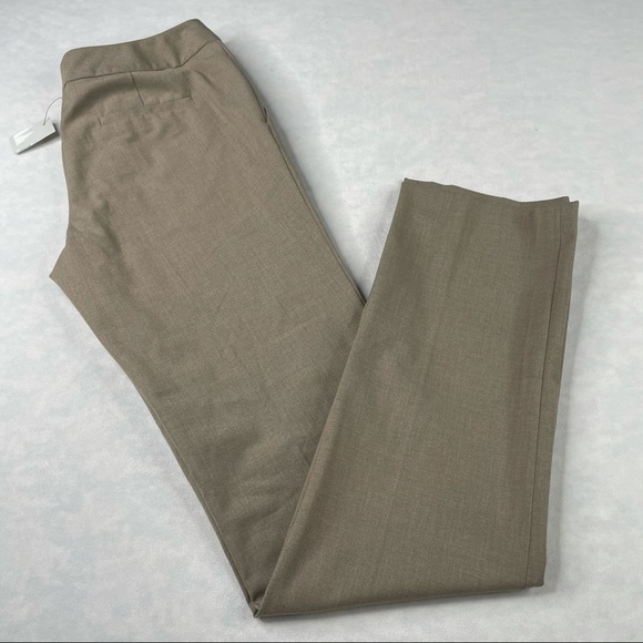 Halogen Women’s Taylor Fit Pants Tan Size 0 - Picture 2 of 7
